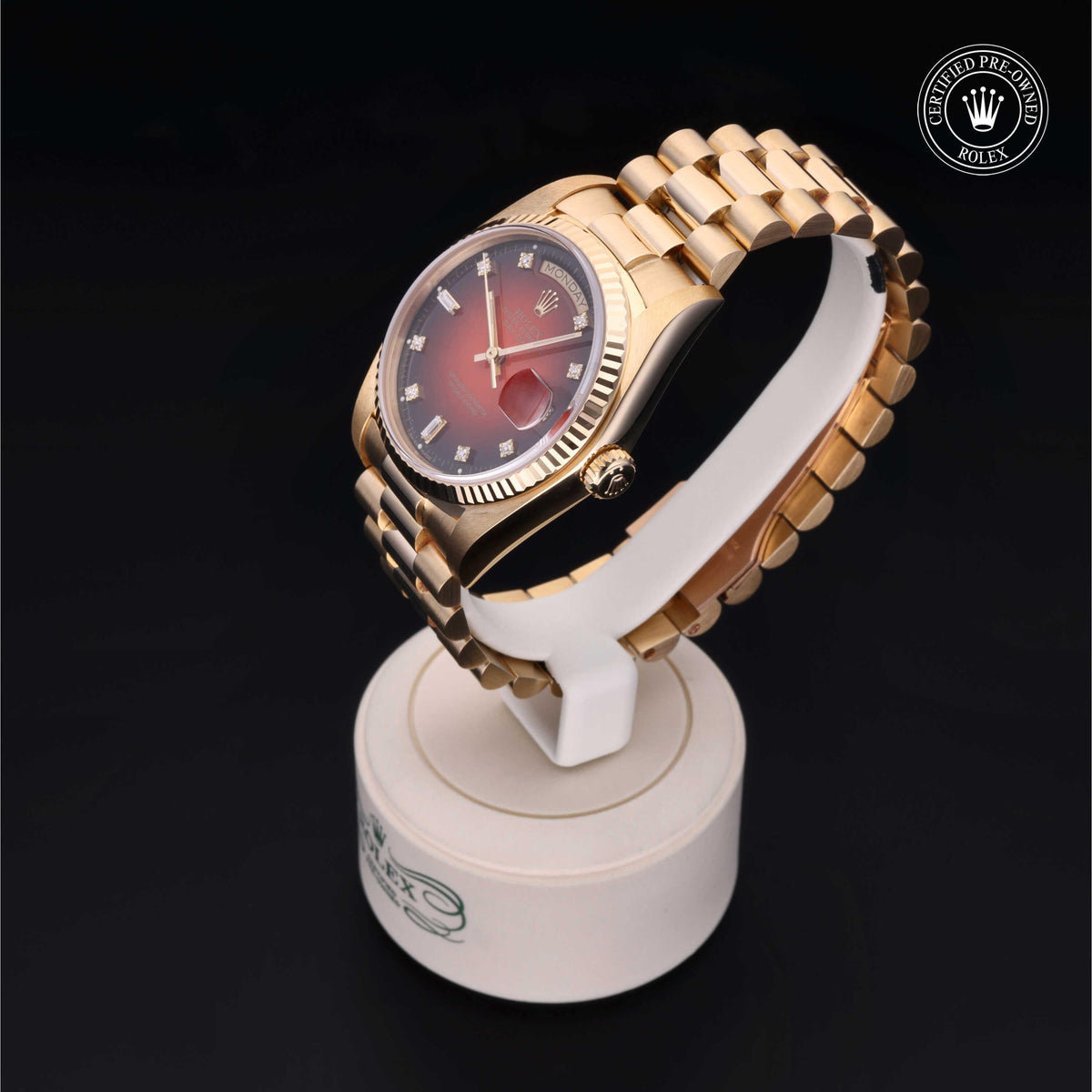 Rolex Certified Pre-Owned Day-Date 36 18038 in 18 ct yellow gold, image 12 of 41