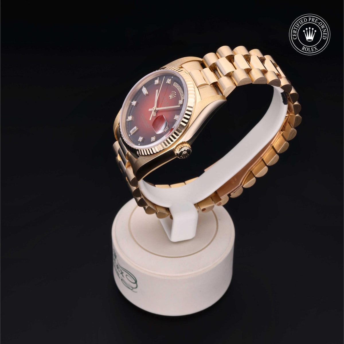 Rolex Certified Pre-Owned Day-Date 36 18038 in 18 ct yellow gold, image 13 of 41