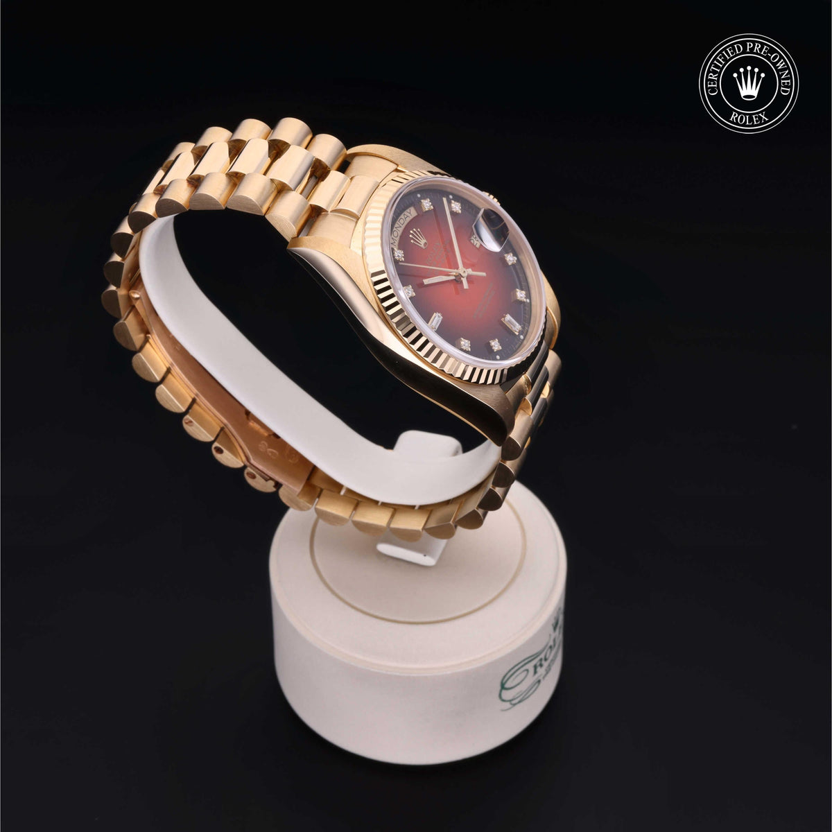Rolex Certified Pre-Owned Day-Date 36 18038 in 18 ct yellow gold, image 35 of 41