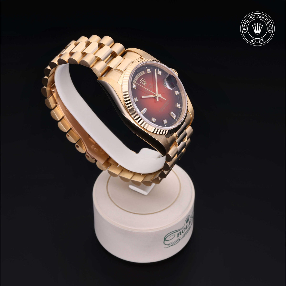 Rolex Certified Pre-Owned Day-Date 36 18038 in 18 ct yellow gold, image 36 of 41