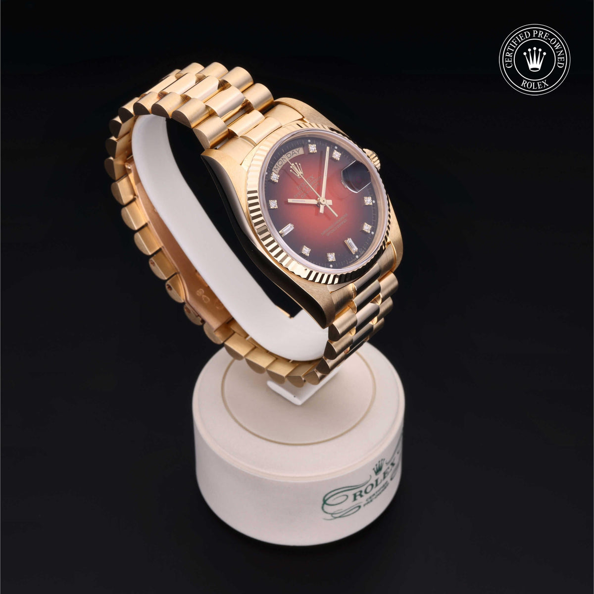 Rolex Certified Pre-Owned Day-Date 36 18038 in 18 ct yellow gold, image 37 of 41