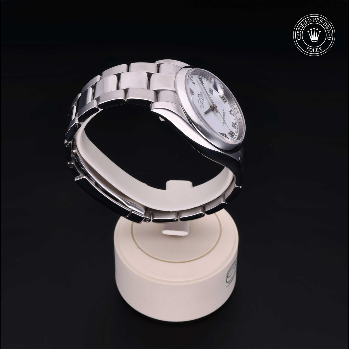 Rolex Certified Pre-Owned Datejust 36 M116200 in Oystersteel with white dial, image 33 of 41