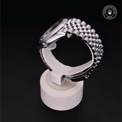 Rolex Certified Pre-Owned Datejust 41 M126334 in Oystersteel with slate dial, image 4 of 41