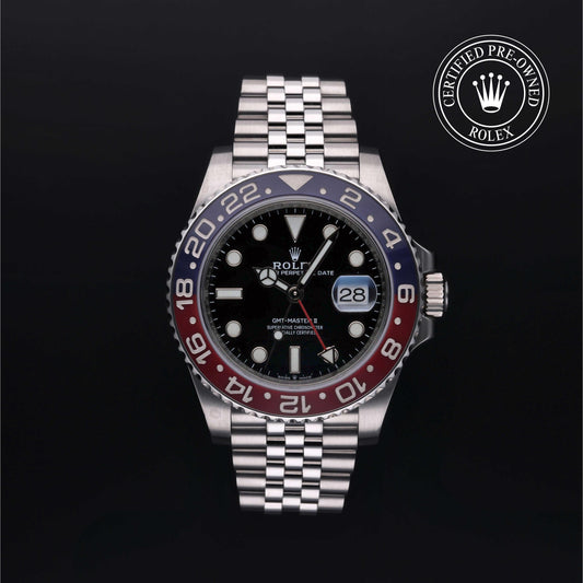 Rolex Certified Pre-Owned GMT-Master II M126710BLRO in Oystersteel with black dial, image 1 of 41