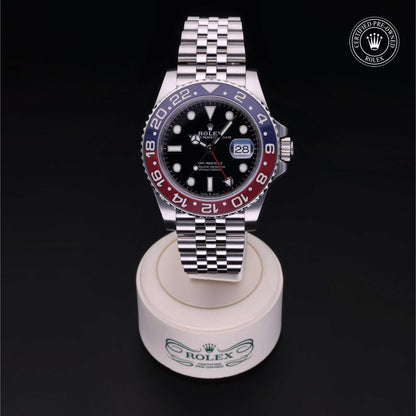 Rolex Certified Pre-Owned GMT-Master II M126710BLRO in Oystersteel with black dial, image 2 of 41