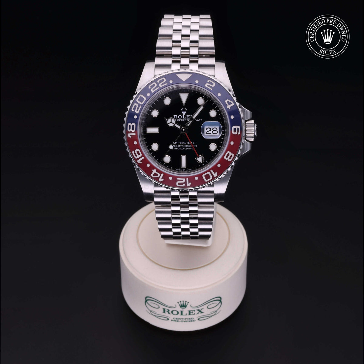 Rolex Certified Pre-Owned GMT-Master II M126710BLRO in Oystersteel with black dial, image 6 of 41