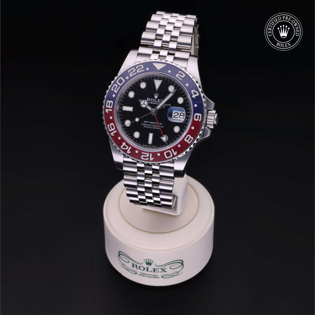 Rolex Certified Pre-Owned GMT-Master II M126710BLRO in Oystersteel with black dial, image 7 of 41
