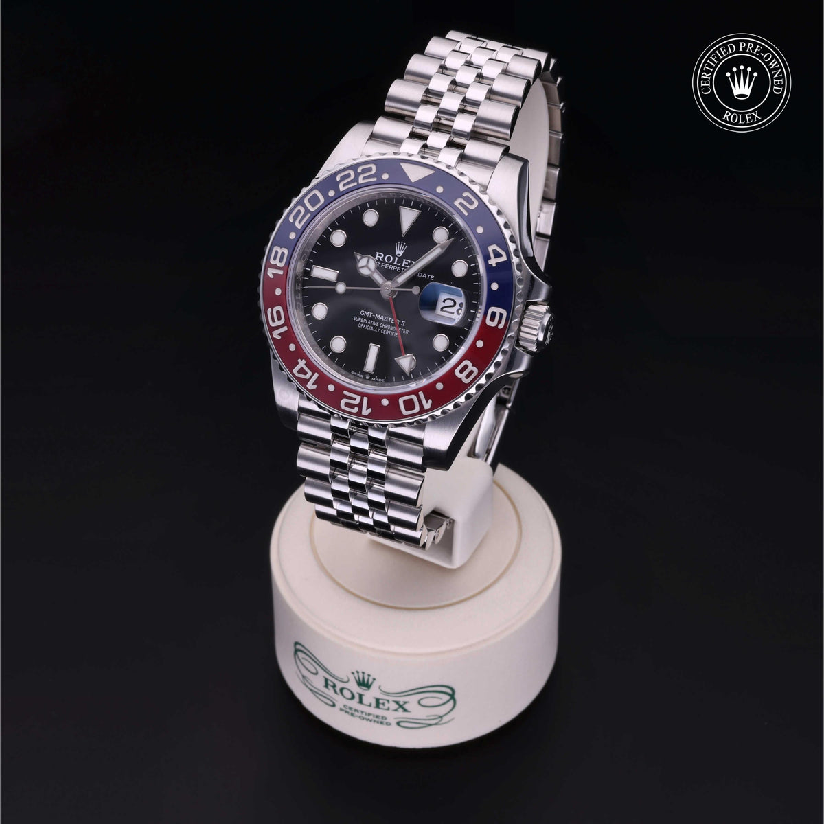 Rolex Certified Pre-Owned GMT-Master II M126710BLRO in Oystersteel with black dial, image 8 of 41