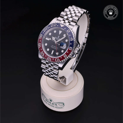 Rolex Certified Pre-Owned GMT-Master II M126710BLRO in Oystersteel with black dial, image 3 of 41