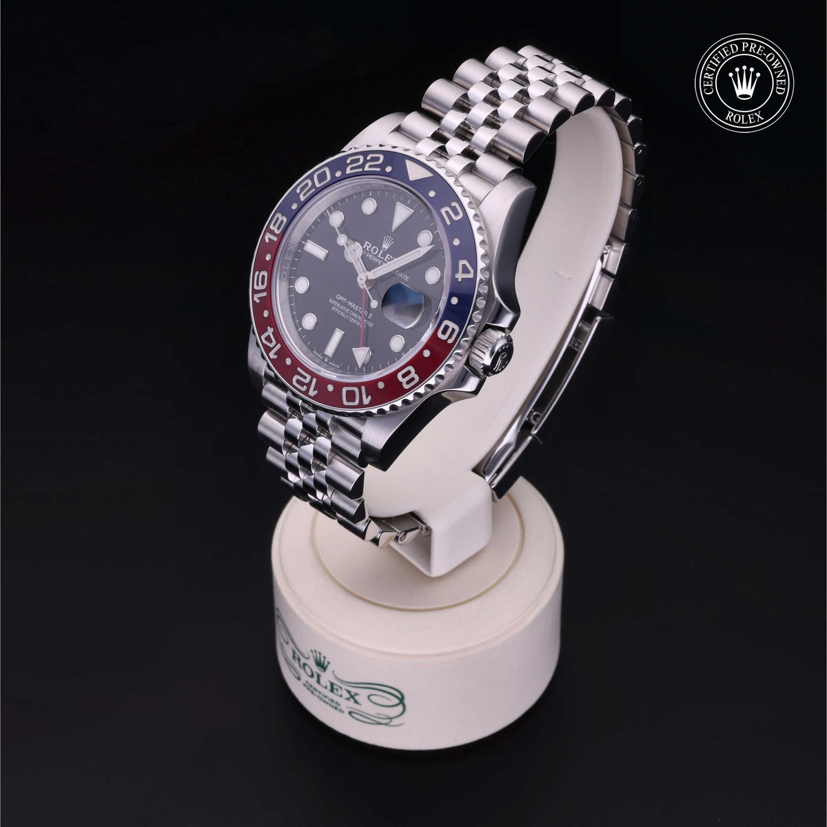 Rolex Certified Pre-Owned GMT-Master II M126710BLRO in Oystersteel with black dial, image 10 of 41