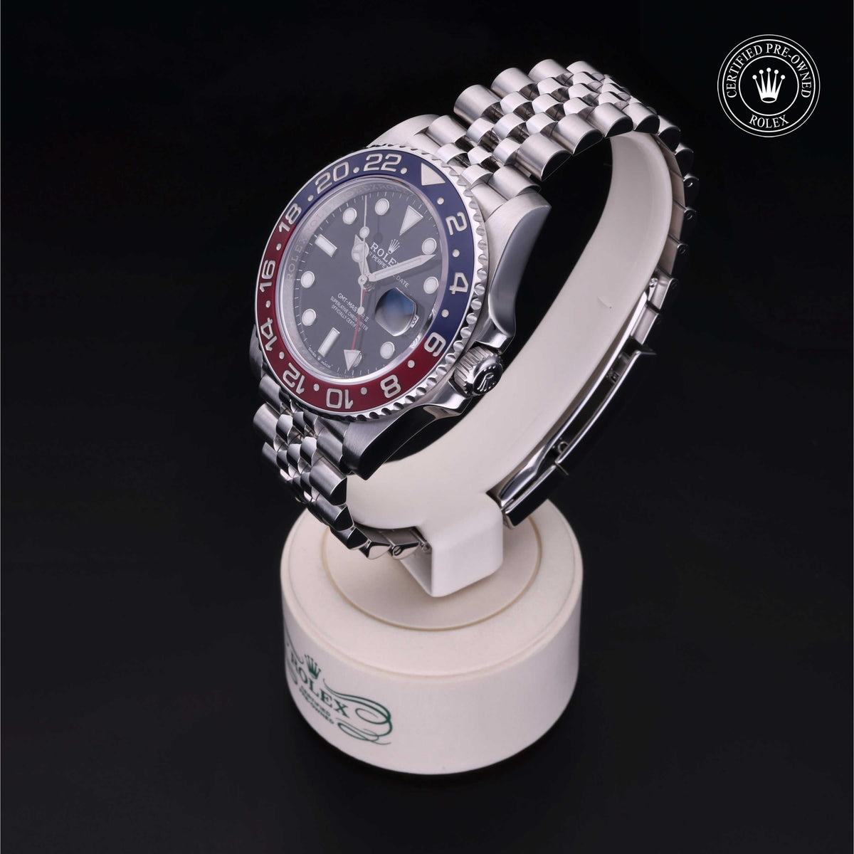 Rolex Certified Pre-Owned GMT-Master II M126710BLRO in Oystersteel with black dial, image 11 of 41
