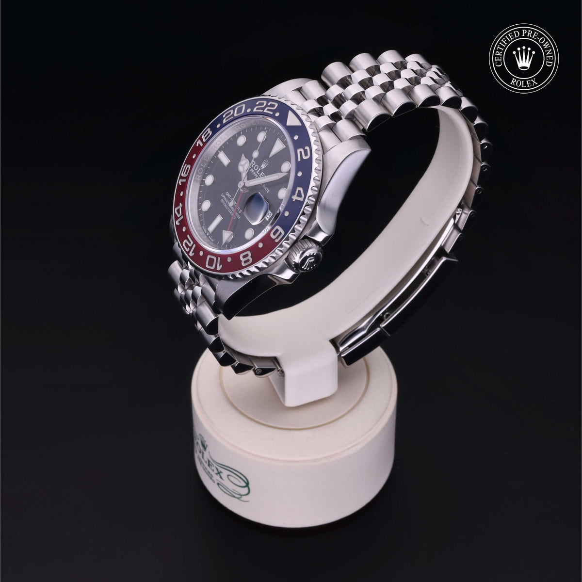 Rolex Certified Pre-Owned GMT-Master II M126710BLRO in Oystersteel with black dial, image 12 of 41