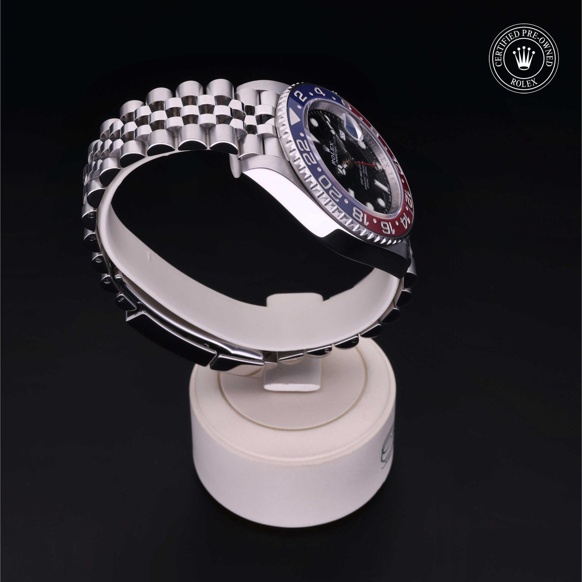 Rolex Certified Pre-Owned GMT-Master II M126710BLRO in Oystersteel with black dial, image 32 of 41