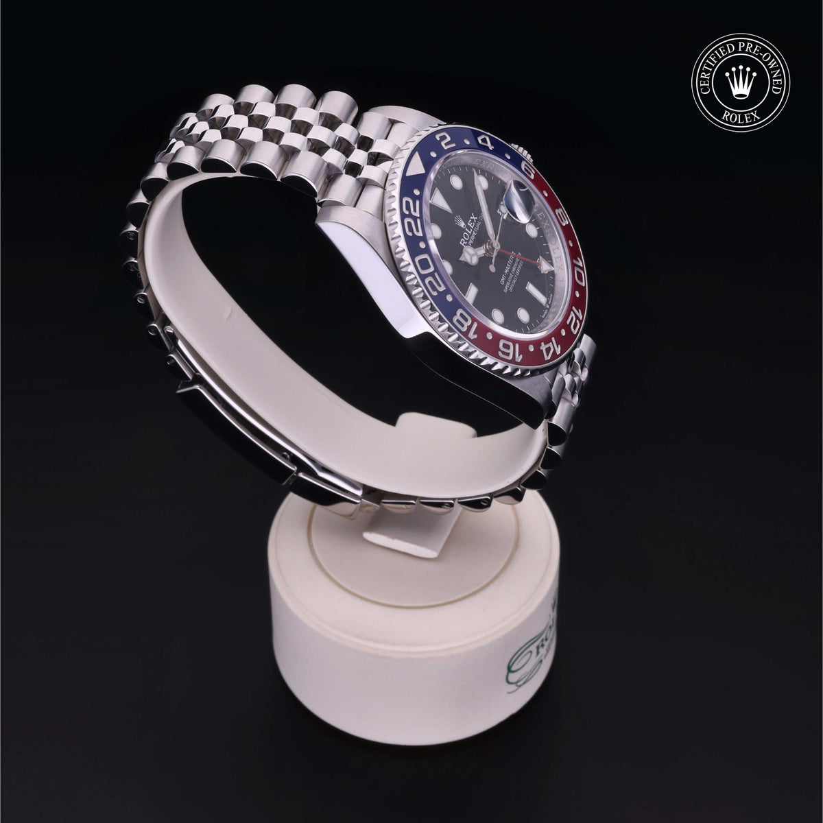 Rolex Certified Pre-Owned GMT-Master II M126710BLRO in Oystersteel with black dial, image 34 of 41