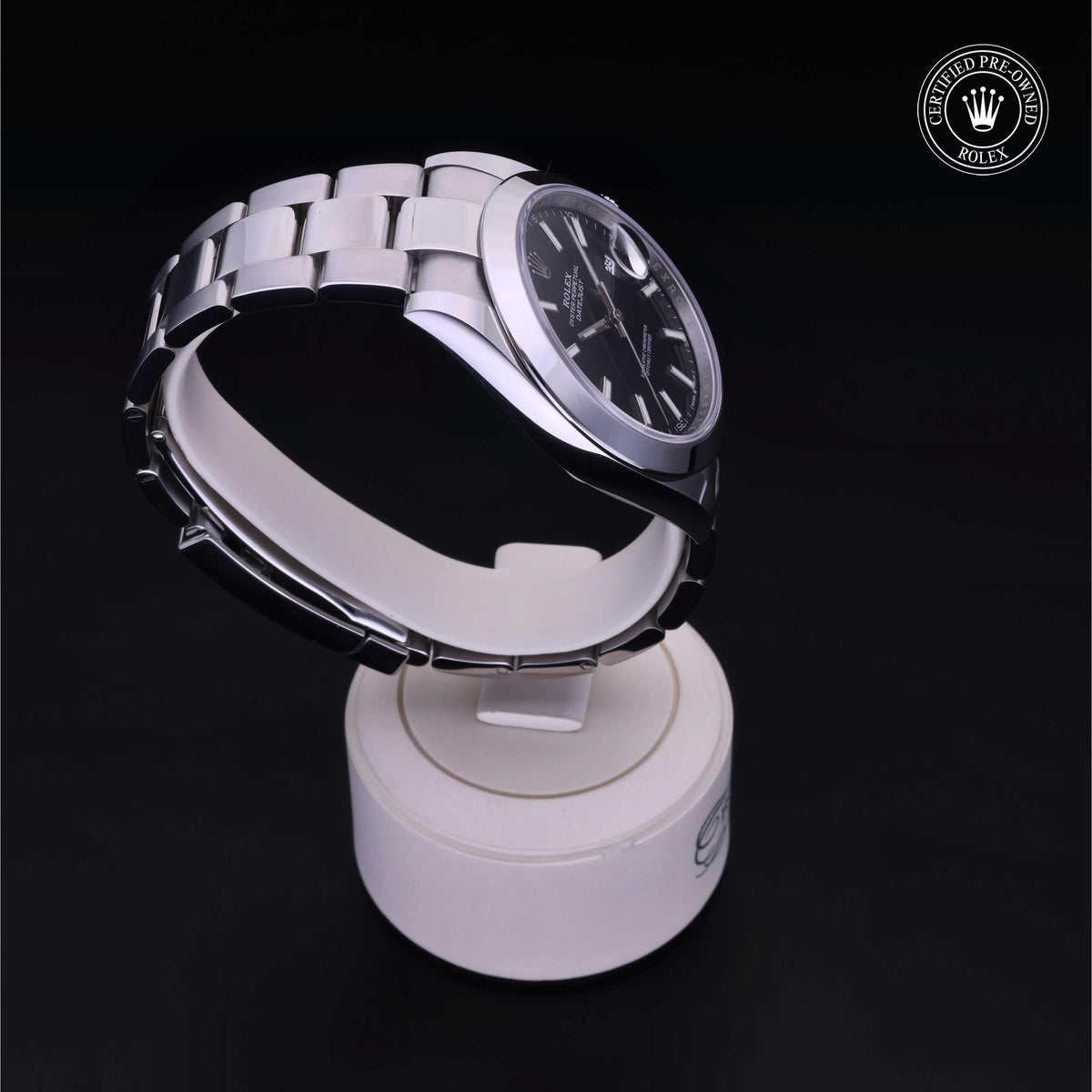 Rolex Certified Pre-Owned Datejust 41 M126300 in Oystersteel with black dial, image 33 of 41