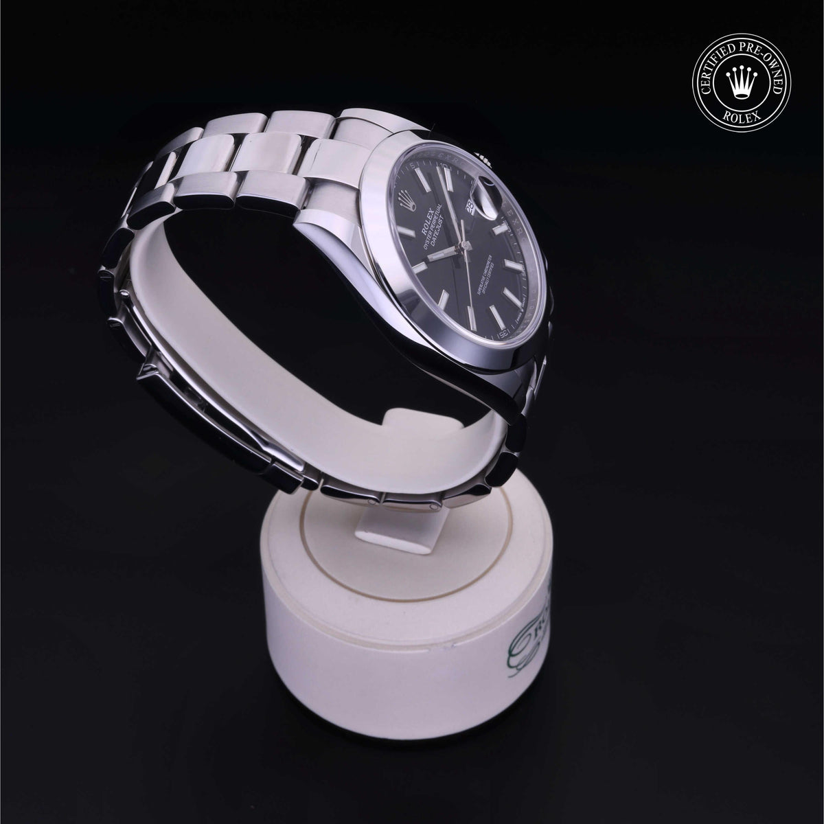Rolex Certified Pre-Owned Datejust 41 M126300 in Oystersteel with black dial, image 34 of 41