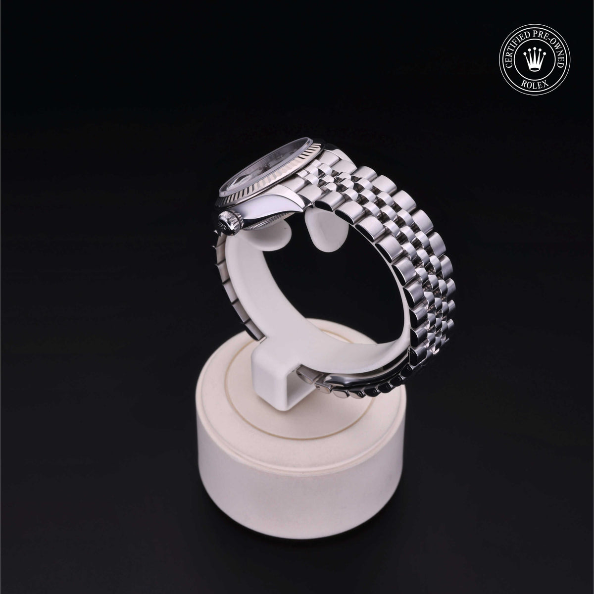 Rolex Certified Pre-Owned Lady-Datejust 28 M279174 in Oystersteel with white mother-of-pearl dial, image 19 of 41