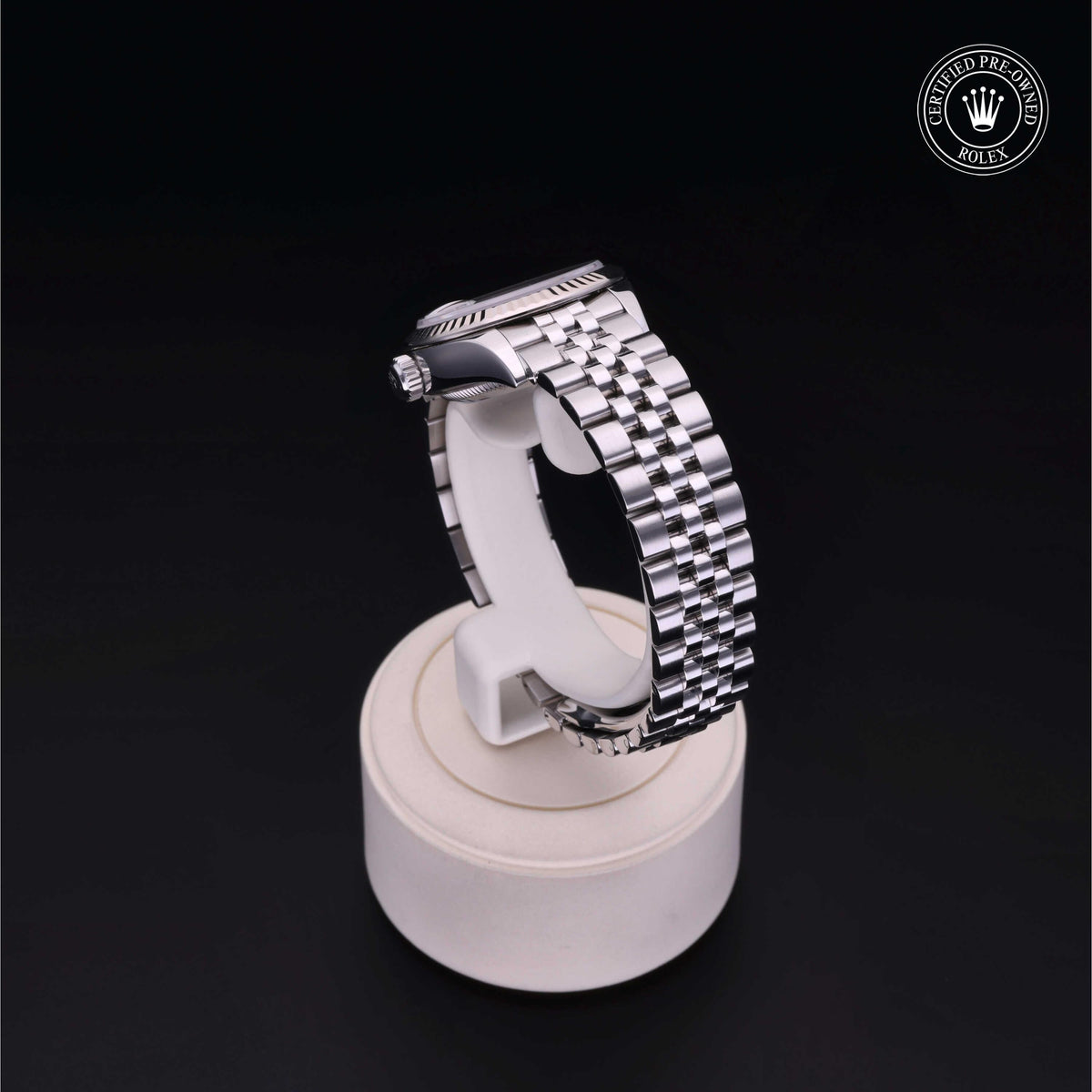 Rolex Certified Pre-Owned Lady-Datejust 28 M279174 in Oystersteel with white mother-of-pearl dial, image 21 of 41