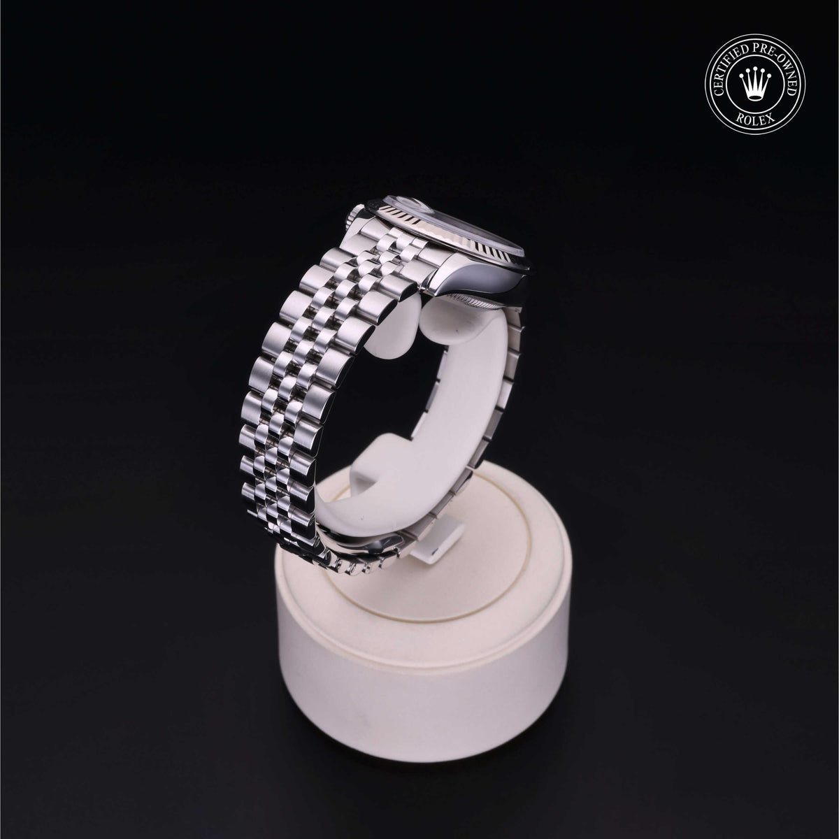 Rolex Certified Pre-Owned Lady-Datejust 28 M279174 in Oystersteel with white mother-of-pearl dial, image 27 of 41