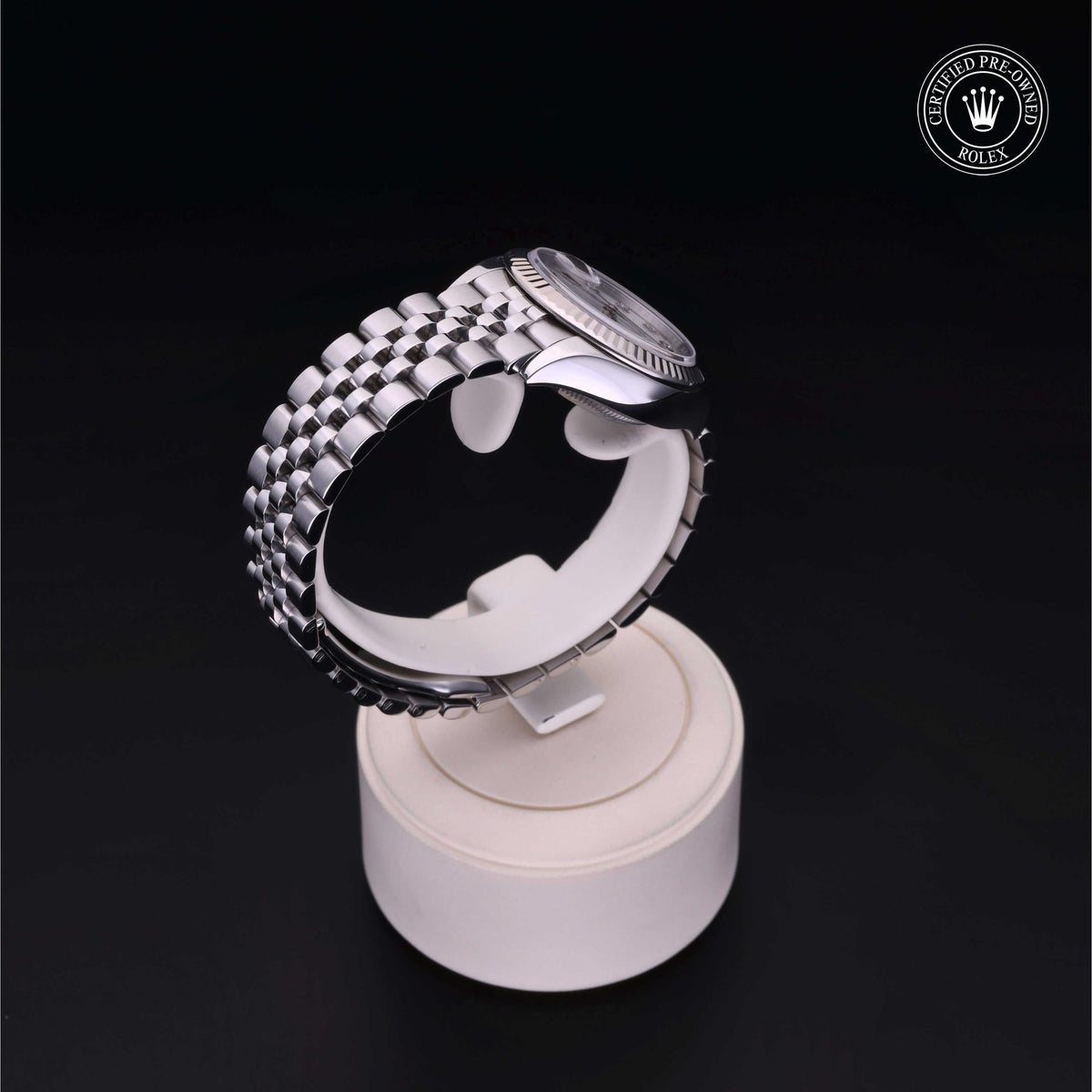 Rolex Certified Pre-Owned Lady-Datejust 28 M279174 in Oystersteel with white mother-of-pearl dial, image 29 of 41