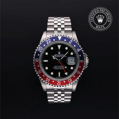 Rolex Certified Pre-Owned GMT-Master M16700 in Oystersteel with black dial, image 1 of 41