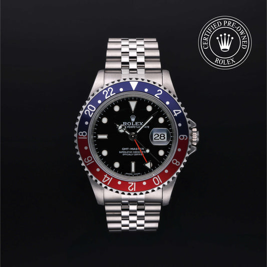 Rolex Certified Pre-Owned GMT-Master M16700 in Oystersteel with black dial, image 1 of 41