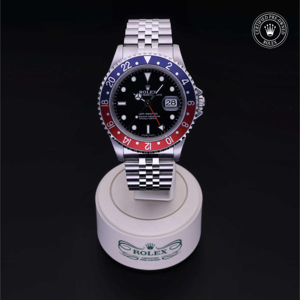 Rolex Certified Pre-Owned GMT-Master M16700 in Oystersteel with black dial, image 2 of 41