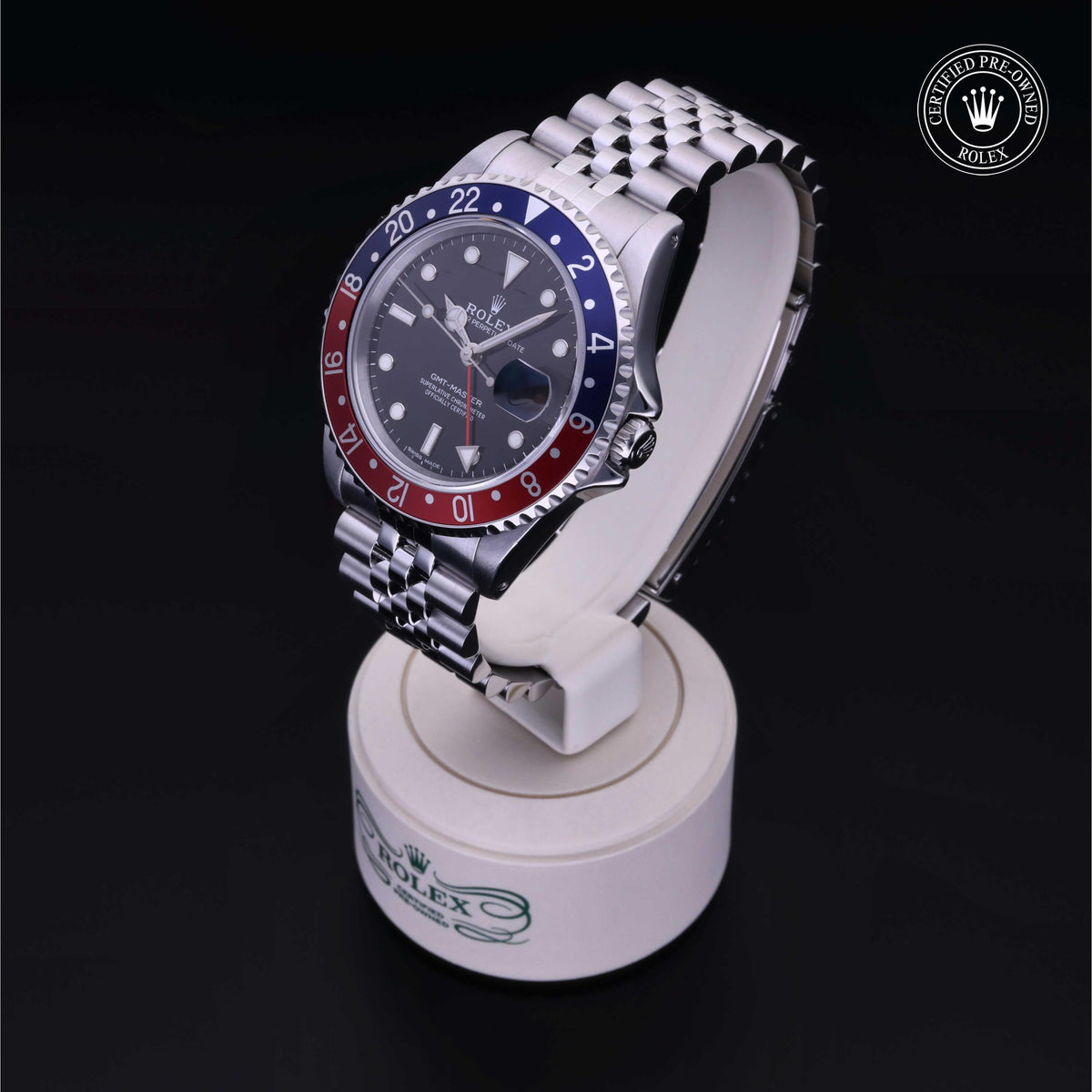 Rolex Certified Pre-Owned GMT-Master M16700 in Oystersteel with black dial, image 10 of 41