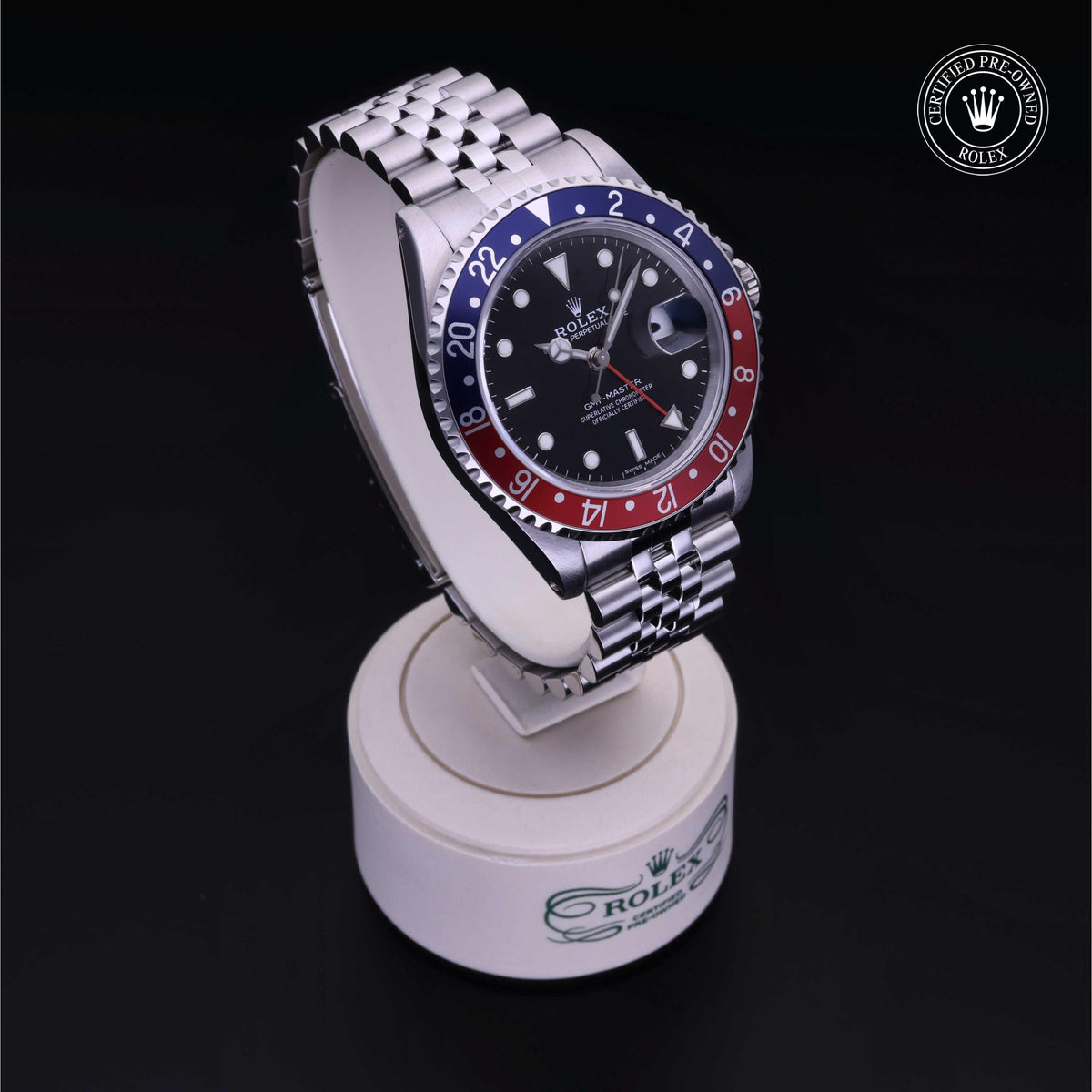 Rolex Certified Pre-Owned GMT-Master M16700 in Oystersteel with black dial, image 38 of 41
