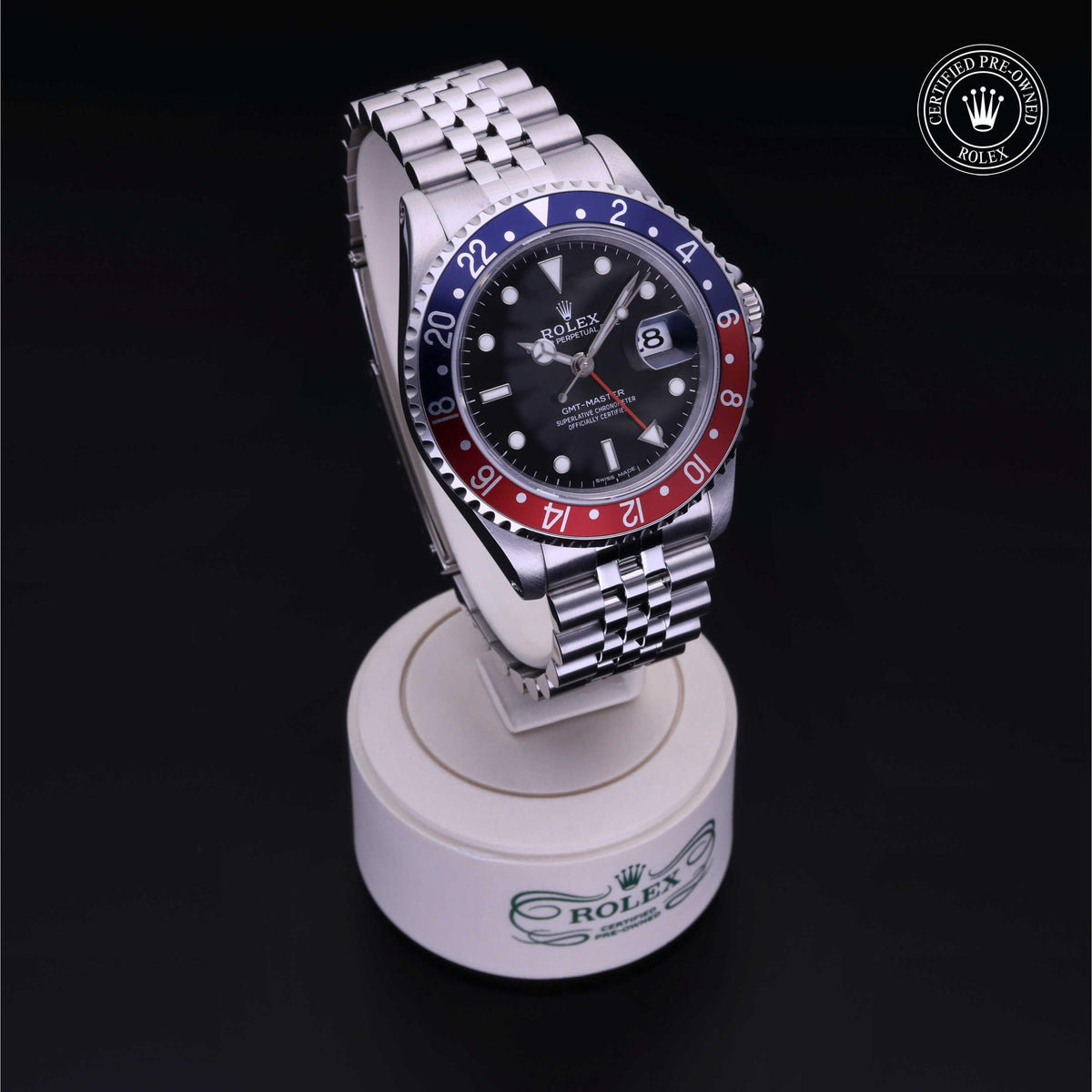 Rolex Certified Pre-Owned GMT-Master M16700 in Oystersteel with black dial, image 39 of 41
