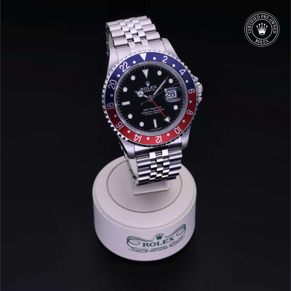 Rolex Certified Pre-Owned GMT-Master M16700 in Oystersteel with black dial, image 40 of 41