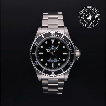 Rolex Certified Pre-Owned Submariner M14060M in Oystersteel with black dial, image 1 of 41