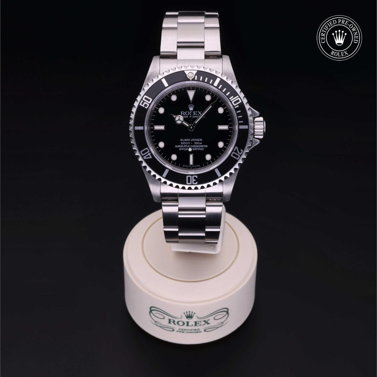 Rolex Certified Pre-Owned Submariner M14060M in Oystersteel with black dial, image 2 of 41