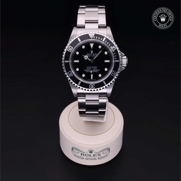 Rolex Certified Pre-Owned Submariner M14060M in Oystersteel with black dial, image 2 of 41