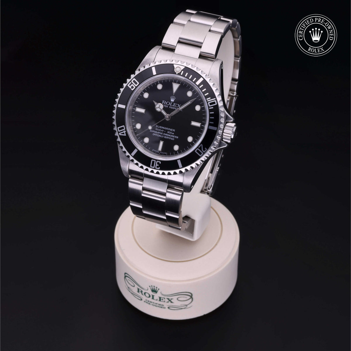 Rolex Certified Pre-Owned Submariner M14060M in Oystersteel with black dial, image 8 of 41