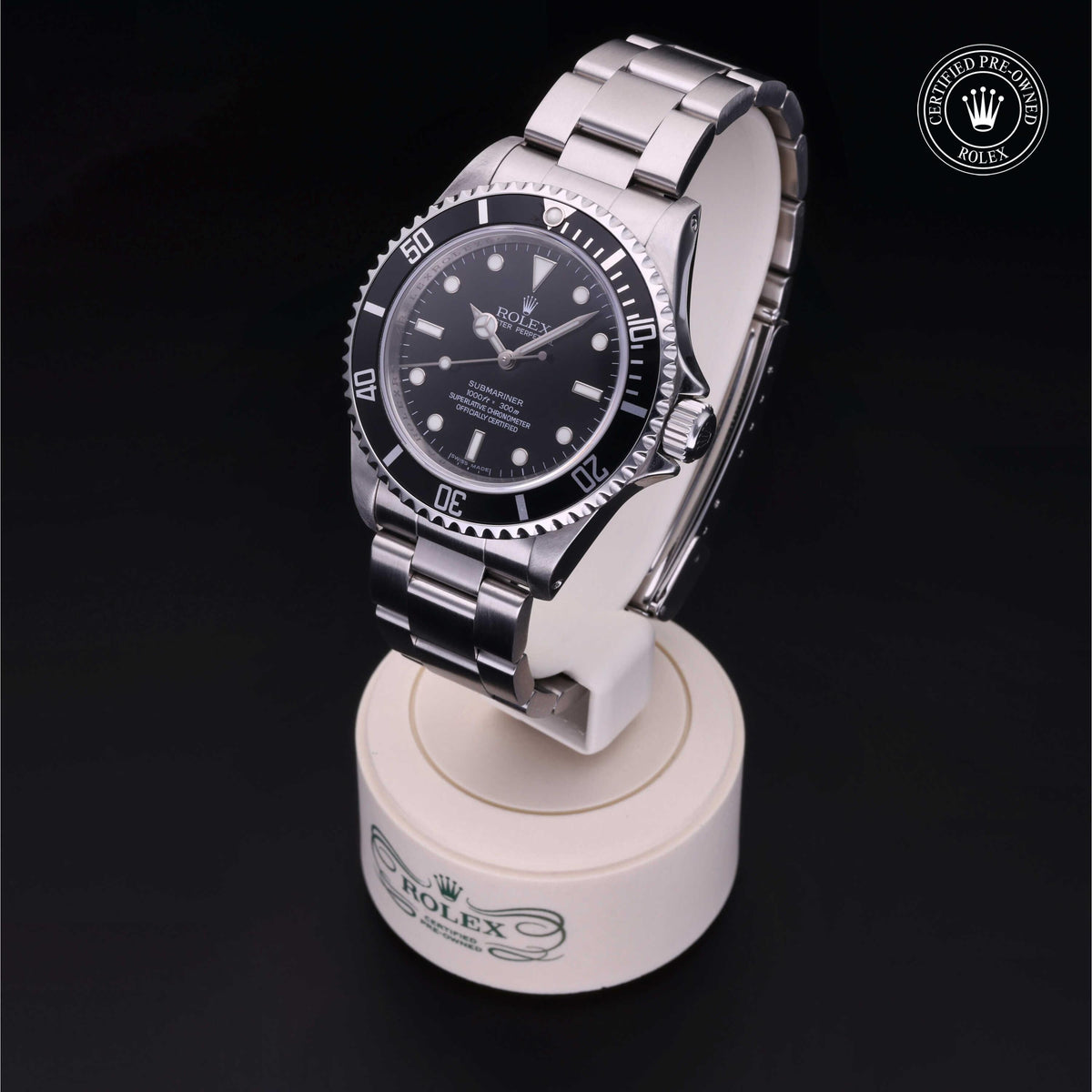 Rolex Certified Pre-Owned Submariner M14060M in Oystersteel with black dial, image 3 of 41