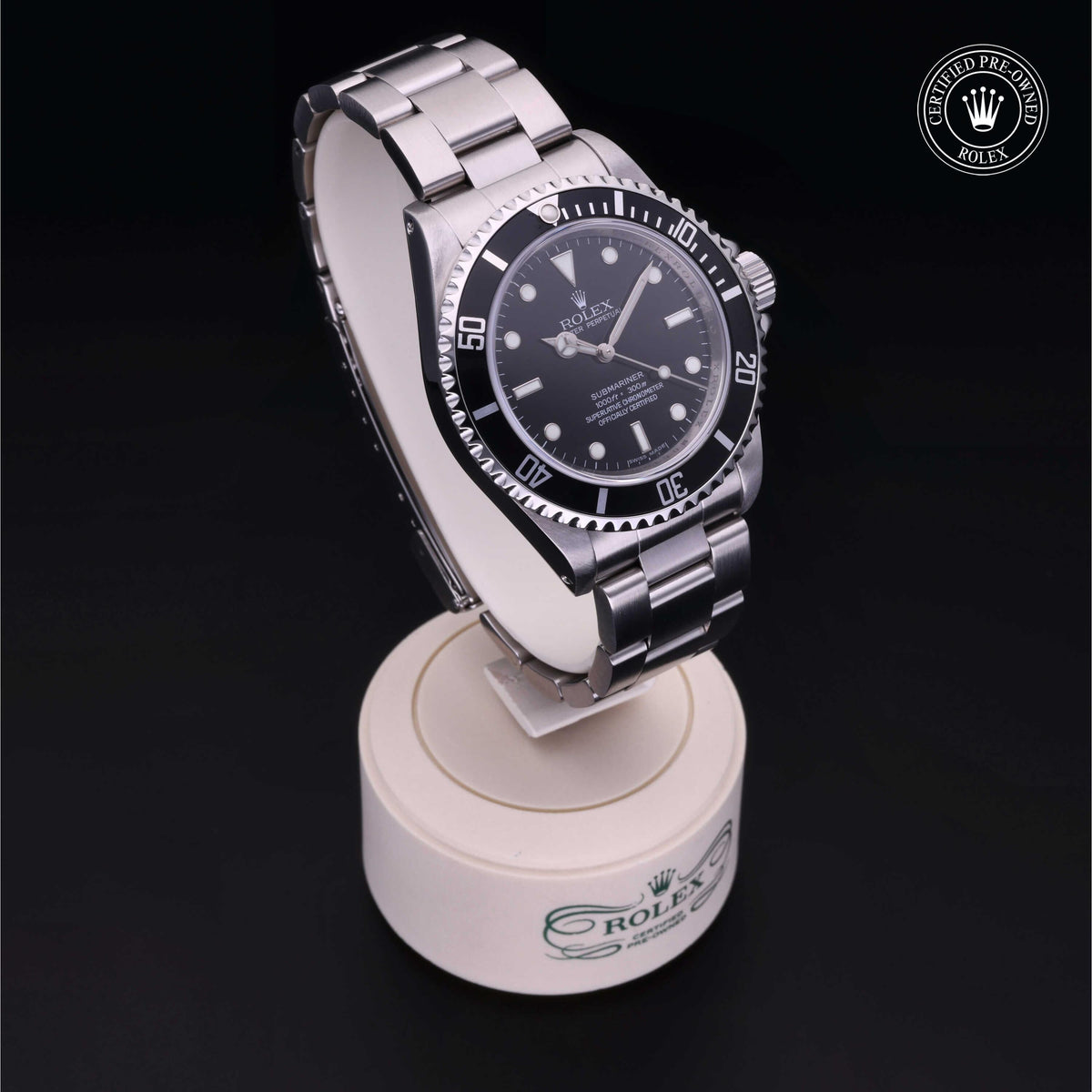 Rolex Certified Pre-Owned Submariner M14060M in Oystersteel with black dial, image 38 of 41