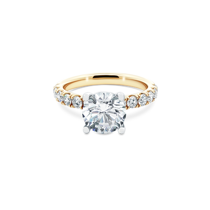 Fana Classic Round Diamond Engagement Ring — photo 1 of 3