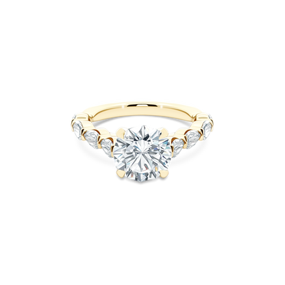Christopher Designs Round Diamond Engagement Ring — photo 1 of 3