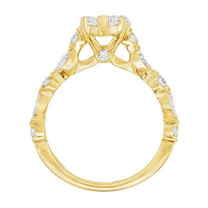 Christopher Designs Pear Diamond Engagement Ring — photo 3 of 3