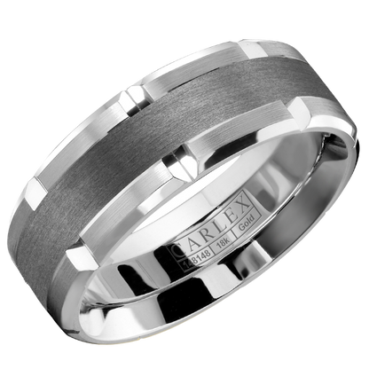 Crown Ring CARLEX G1 Men's Band | 18K Gold | CX1-0031TW75 — photo 1 of 2