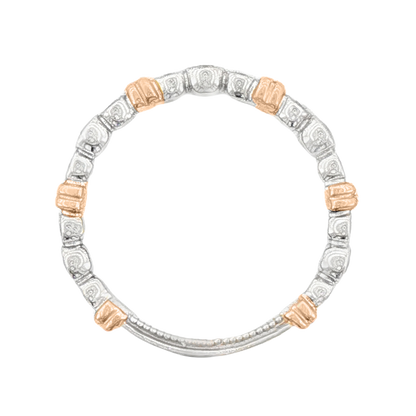 Verragio Two-Tone Diamond Wedding Ring — photo 3 of 3