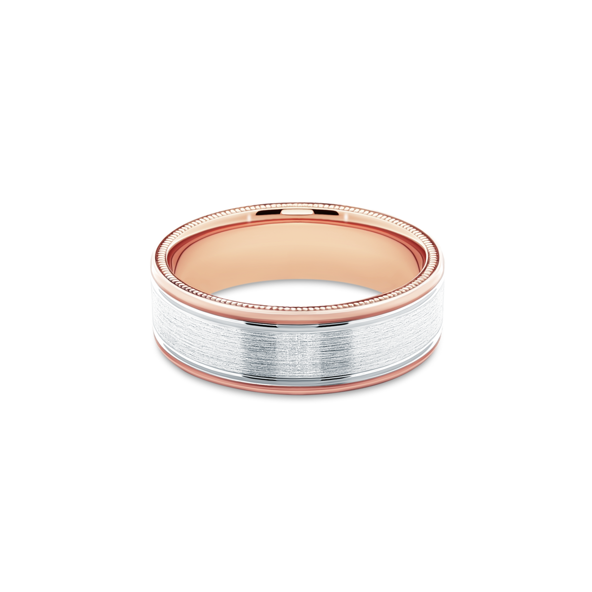 Verragio Men's Wedding Band | 14K Gold | 7mm | VW-7010-RWR — photo 1 of 2