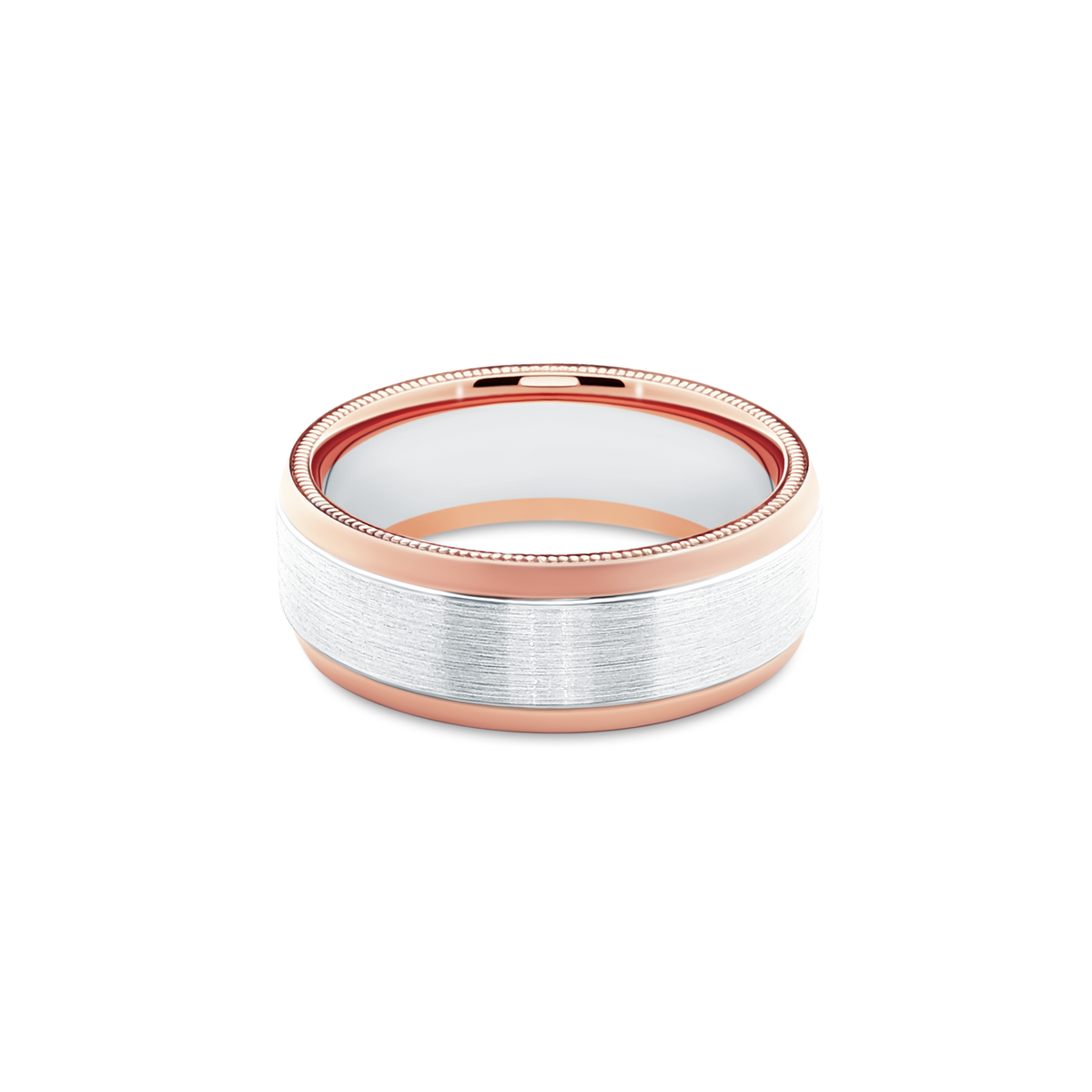 Verragio Men's Wedding Band | 14K Gold | 8mm | VW-8010-RWR — photo 1 of 2