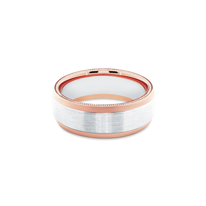 Verragio Men's Wedding Band | 14K Gold | 8mm | VW-8010-RWR — photo 1 of 2