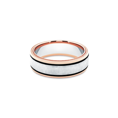 Verragio Men's Wedding Band | 14K Gold | 7mm | VWB-7010HM-RWR — photo 1 of 2