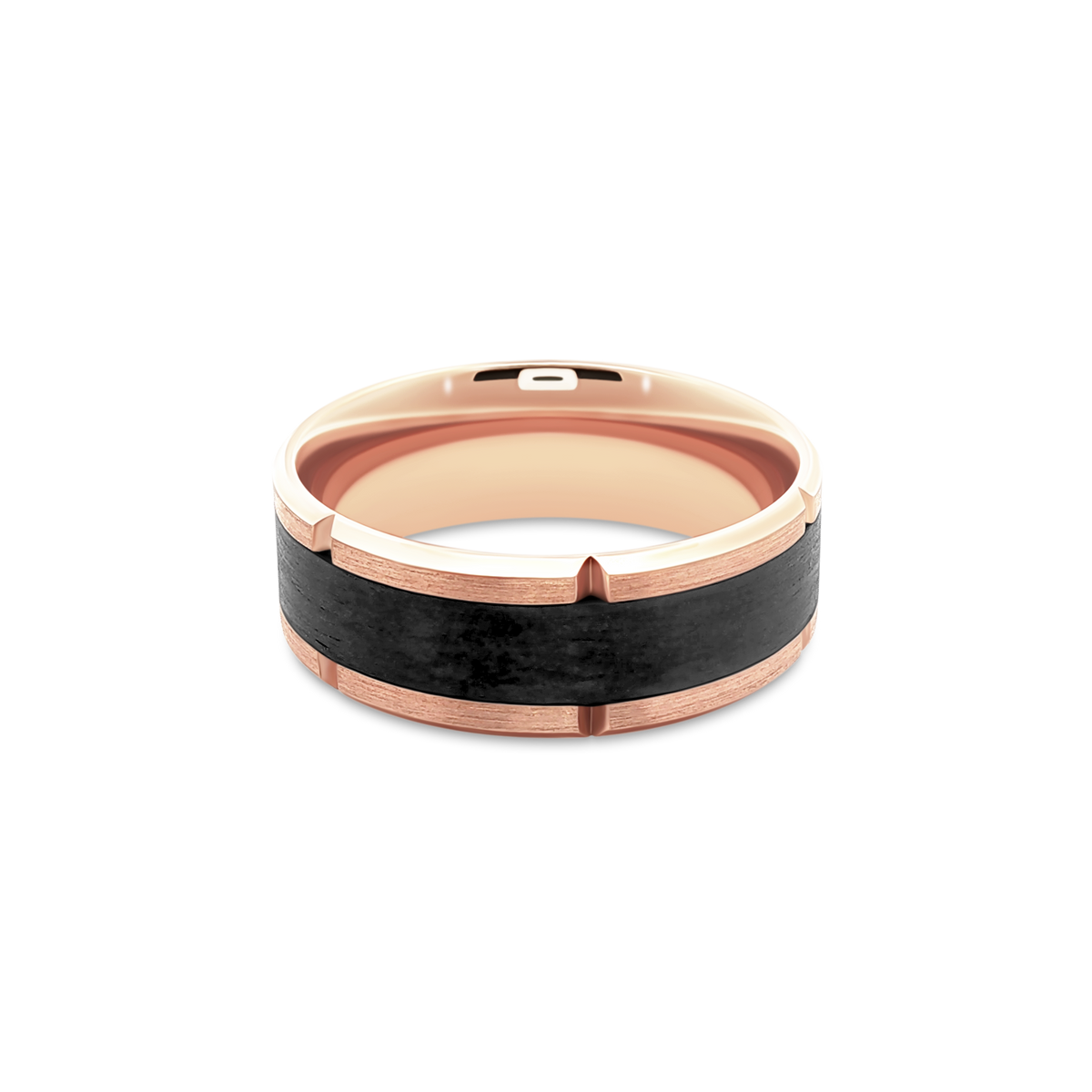 Verragio Men's Wedding Band | 14K Gold | 8mm | VWCF-304-8 — photo 1 of 2