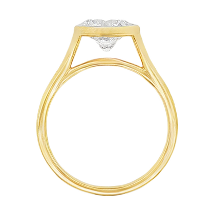 Classique Creations Round Solitaire Diamond Engagement Ring — photo 3 of 3