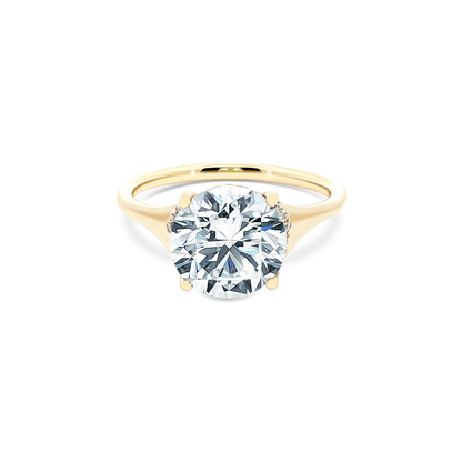 Classique Creations Round Solitaire Diamond Engagement Ring — photo 1 of 3