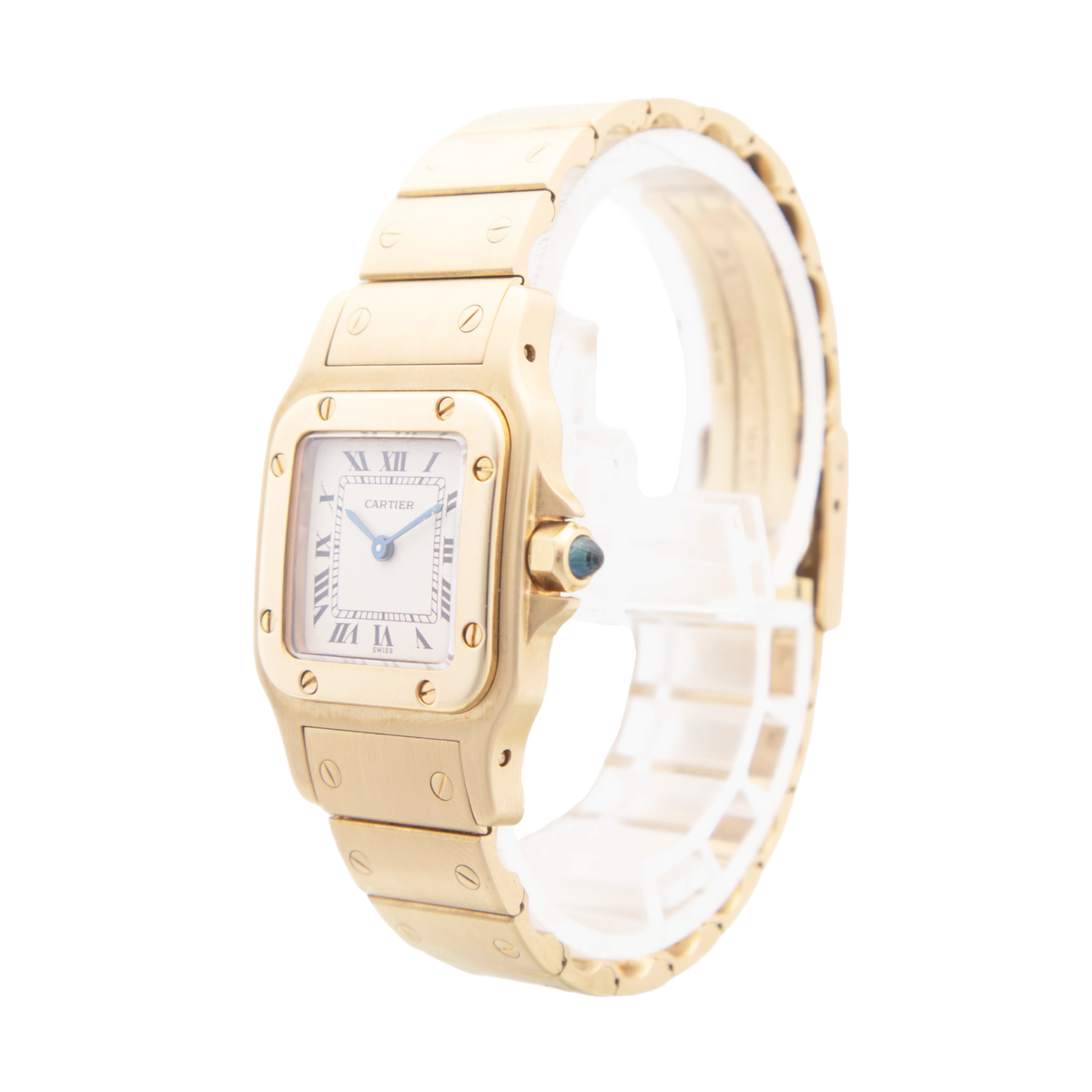 Pre-Owned Cartier Santos Galbee 866930